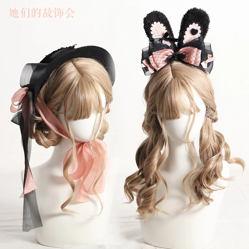 lolita Headdress Black Powder lolita Hair Accessories Black Sweet French Flat Hat Sweetheart Hand
lolita Headdress Black Powder lolita Hair Accessories Black Sweet French Flat Hat Sweetheart Hand