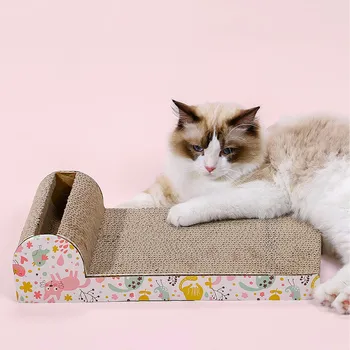 Cat Scratcher with Catnip Kitten Scratch Pad Scratch Board For Kittens Cat Scratching rascador para gato когтеточка для кошек
Cat Scratcher with Catnip Kitten Scratch Pad Scratch Board For Kittens Cat Scratching rascador para gato когтеточка для кошек