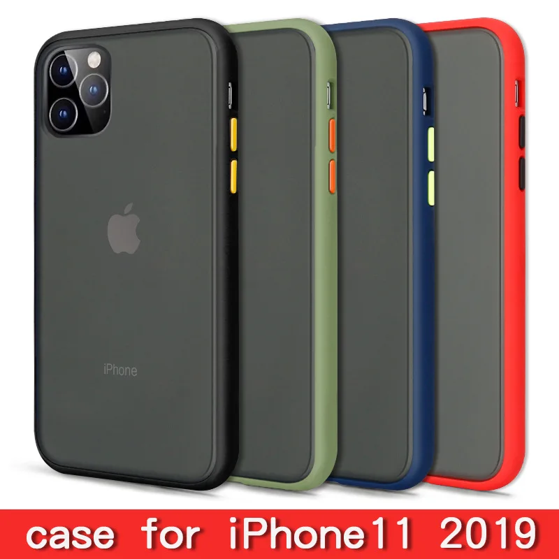 Anti-knock armor hit color phone case For iphone iPhone 11 pro max 2019 5.8 & 6.1 & 6.5 inch xs max xr x Matte hard phone cover
Anti-knock armor hit color phone case For iphone iPhone 11 pro max 2019 5.8 & 6.1 & 6.5 inch xs max xr x Matte hard phone cover