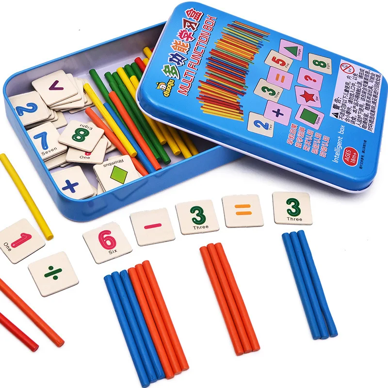 Children Early Education Wooden Multi-functional with Numbers Computing Box with Numbers Rod Baby Educational Toy Desktop Educat
Children Early Education Wooden Multi-functional with Numbers Computing Box with Numbers Rod Baby Educational Toy Desktop Educat