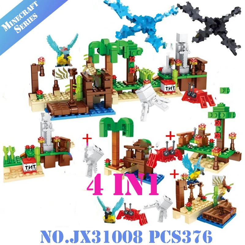 Legoing Minecraft Figures Seascape Beach Sets Compatible My World Minecrafts Village Ocean Zombie Building Blocks Children Toys
Legoing Minecraft Figures Seascape Beach Sets Compatible My World Minecrafts Village Ocean Zombie Building Blocks Children Toys