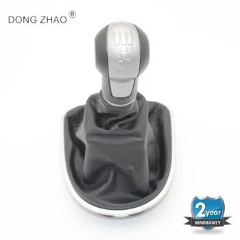 For Seat Leon MK2 1P 2005 2006 2007 2008 2009 2010 2011 2012 Car-Stying 5 Speed Car Gear Stick Shift Knob With Leather Boot 
For Seat Leon MK2 1P 2005 2006 2007 2008 2009 2010 2011 2012 Car-Stying 5 Speed Car Gear Stick Shift Knob With Leather Boot