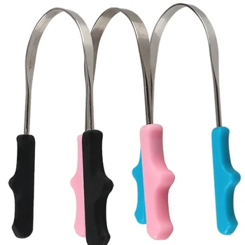 Stainless Steel Tongue Scraper Toothbrush Brush Oral Hygiene Tongue Mouth Cleaner Scraper For Bad Breath Oral Hygiene Care Tools
Stainless Steel Tongue Scraper Toothbrush Brush Oral Hygiene Tongue Mouth Cleaner Scraper For Bad Breath Oral Hygiene Care Tools