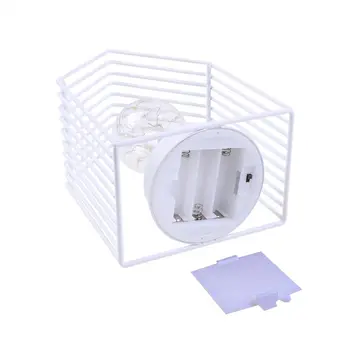 Iron Art House Model Table Lamp Hollow Night Light for Home Living Room Bedroom New 
Iron Art House Model Table Lamp Hollow Night Light for Home Living Room Bedroom New