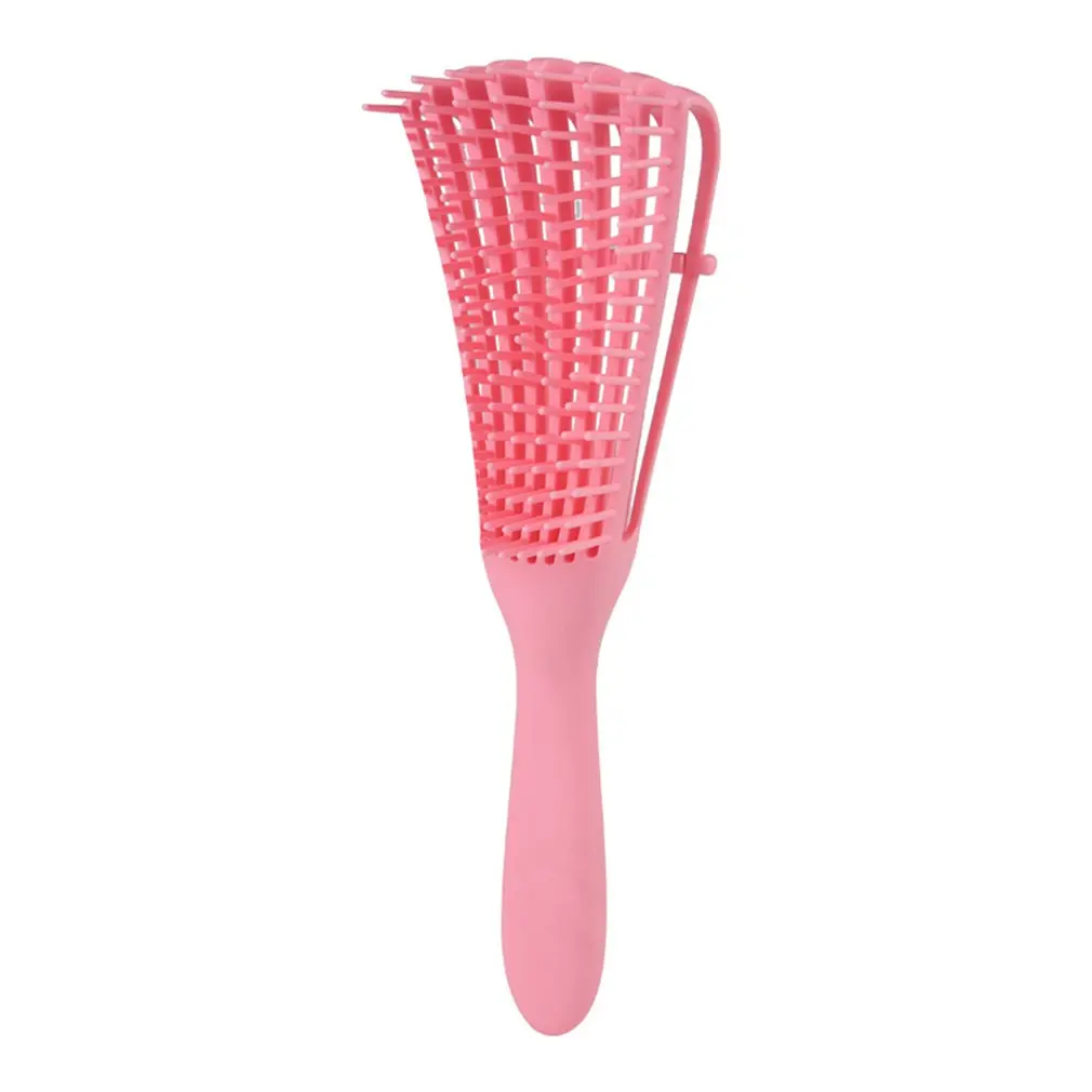 

Eight-claw Comb Straight Curly Hair Comb Plastic Breathable Fluffy Oil Massage Comb Essential Octopus Ribs Comb Styling Tool