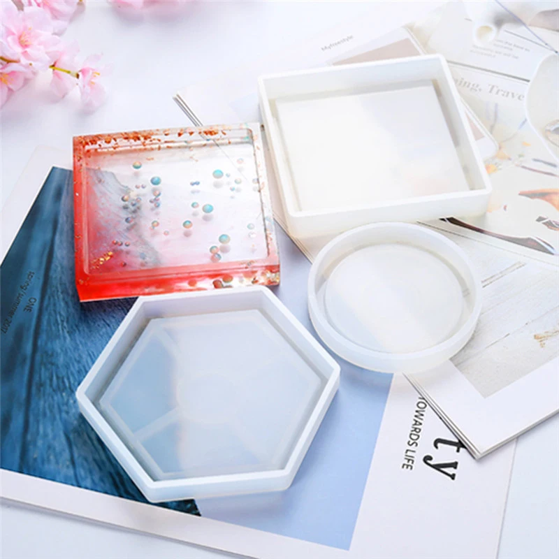 Coasters Making Molds 4 Kinds Of Shape Transparent Silicone Coasters Making Mold Life Tool DIY Making Mold
Coasters Making Molds 4 Kinds Of Shape Transparent Silicone Coasters Making Mold Life Tool DIY Making Mold