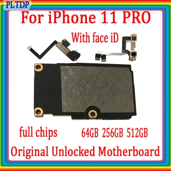 For iPhone 11 Pro Mainboard 100% Original Unlocked for iphone11 Pro boards Function good quality logic board 64GB 256GB 512GB
For iPhone 11 Pro Mainboard 100% Original Unlocked for iphone11 Pro boards Function good quality logic board 64GB 256GB 512GB