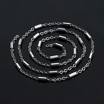 High Quality 2m/lot Stainless Steel Chains Open Link Chains Metal Tube Necklace Bracelet Fashion Chains Diy Jewelry Accessories
High Quality 2m/lot Stainless Steel Chains Open Link Chains Metal Tube Necklace Bracelet Fashion Chains Diy Jewelry Accessories