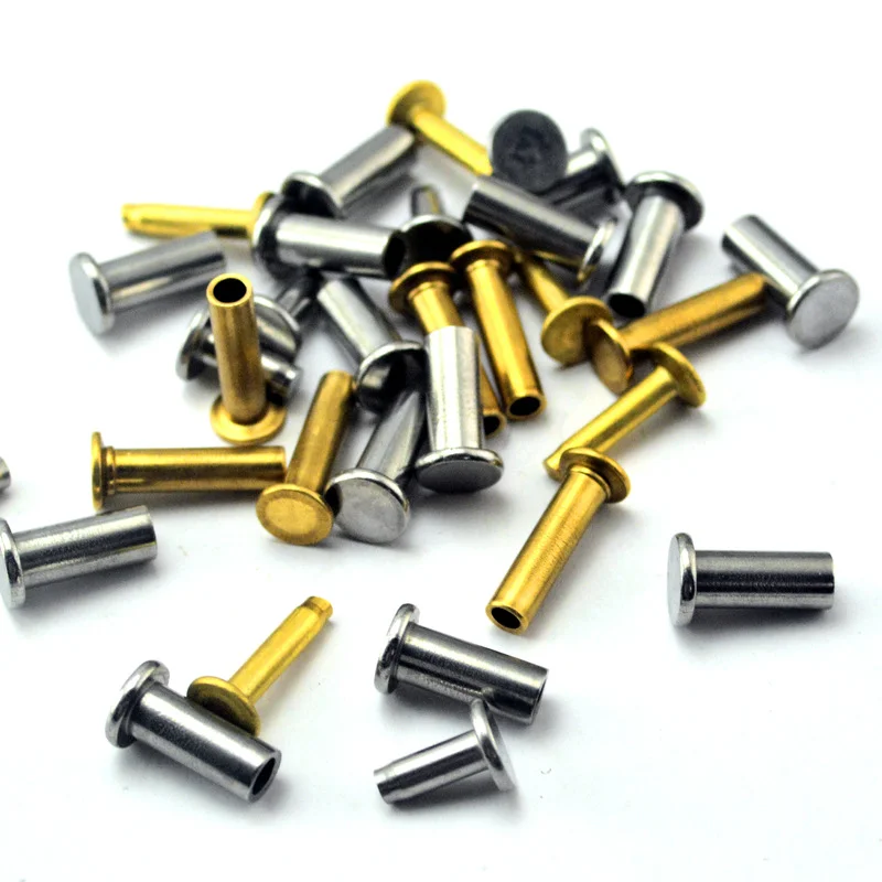 20Sets Brass Stainless Steel Knife Handle Lock Screws Rivets Bolts Shank Fastener Attachment for Kitchen Knives Cookware Tools
20Sets Brass Stainless Steel Knife Handle Lock Screws Rivets Bolts Shank Fastener Attachment for Kitchen Knives Cookware Tools