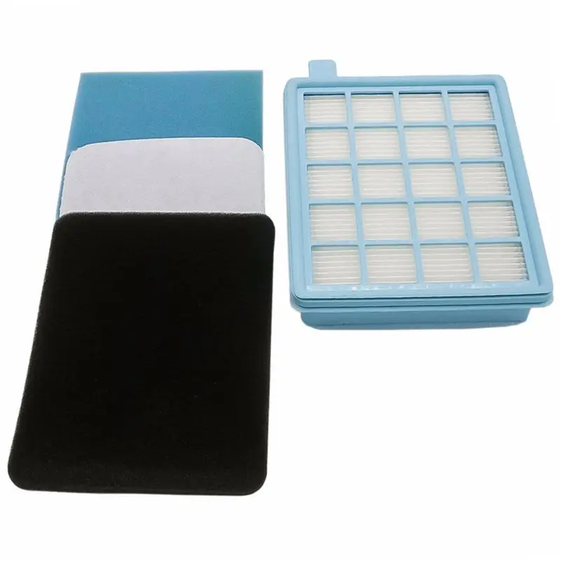 Filter set for Philips PowerPro Active and Compact vacuum cleaner. (Comparable with FC8058 / 01)
Filter set for Philips PowerPro Active and Compact vacuum cleaner. (Comparable with FC8058 / 01)
