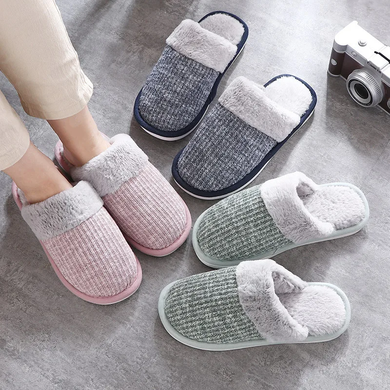 Winter Cotton Slippers Women's Home Indoor Plush GIRL'S Heart Cute Wool Slippers Winter plus Velvet Warm Couples MEN'S Slippers
Winter Cotton Slippers Women's Home Indoor Plush GIRL'S Heart Cute Wool Slippers Winter plus Velvet Warm Couples MEN'S Slippers