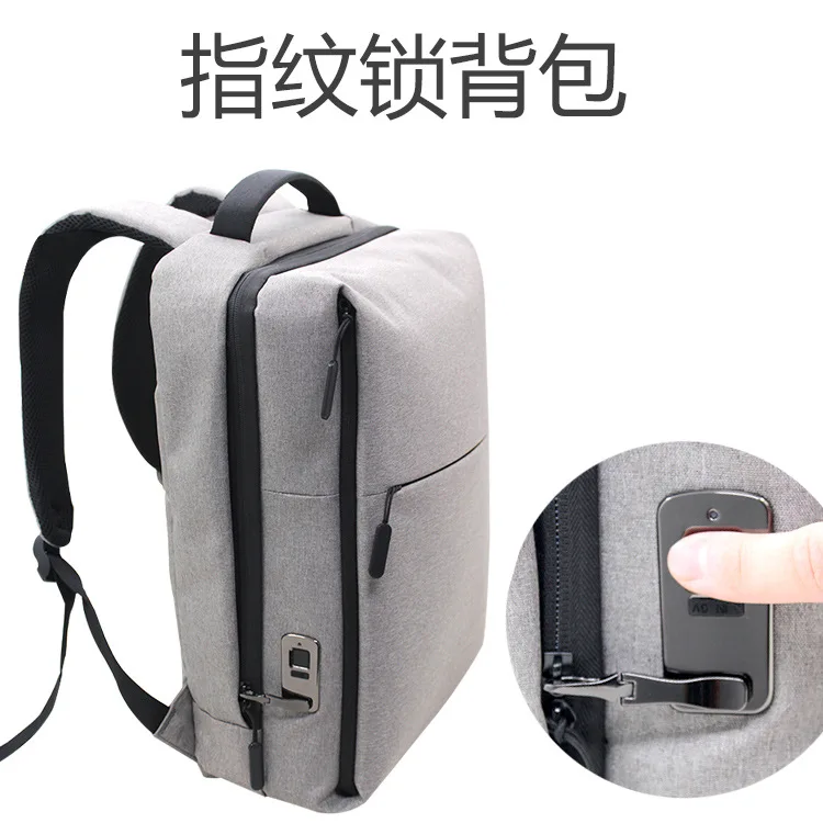 New Style Fingerprint Lock Backpack Business Smart Lock Identification Anti-Theft Computer Bag
New Style Fingerprint Lock Backpack Business Smart Lock Identification Anti-Theft Computer Bag