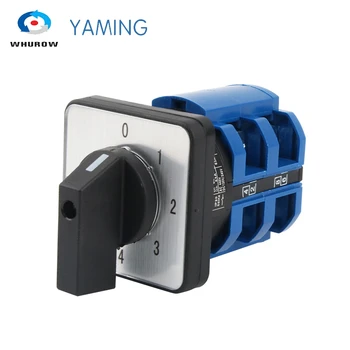 LW26-63/2 0-4 Five-gear 5 Positions Dual-supply Voltage Switching Four-way Selective Control Combination Cam Switch
LW26-63/2 0-4 Five-gear 5 Positions Dual-supply Voltage Switching Four-way Selective Control Combination Cam Switch