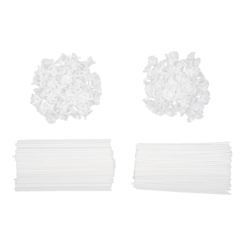 200 Pieces White Balloon Sticks Holders with Cups for Wedding, Party, Holidays, Anniversary Decor
200 Pieces White Balloon Sticks Holders with Cups for Wedding, Party, Holidays, Anniversary Decor