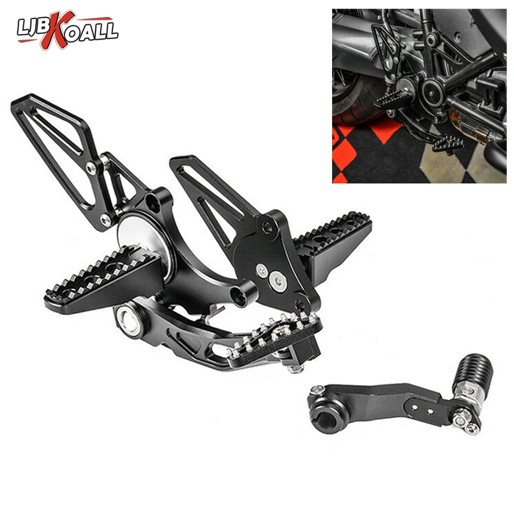 Aluminum Footrest Adjustable Rearset Rear Footpeg for BMW R9T 2014-2019 Rear Set Foot Pegs Pedal Motorcycle Accessories
Aluminum Footrest Adjustable Rearset Rear Footpeg for BMW R9T 2014-2019 Rear Set Foot Pegs Pedal Motorcycle Accessories