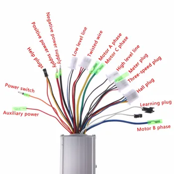 

DC 24/36V 250W Brushless Motor Regulator Speed Controller Scooter E-bike Electric Scooter Controllers