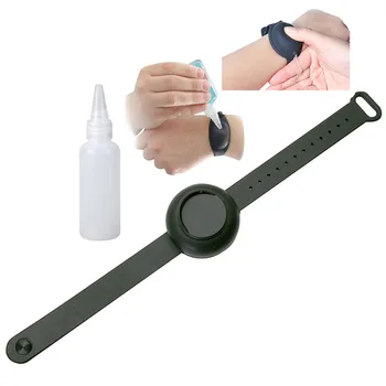 Hand Dispenser Hand Sanitizer Disinfectant Sub-packing Silicone Bracelet Wristband Wearable Hand Sanitizer Dispenser Pumps
Hand Dispenser Hand Sanitizer Disinfectant Sub-packing Silicone Bracelet Wristband Wearable Hand Sanitizer Dispenser Pumps