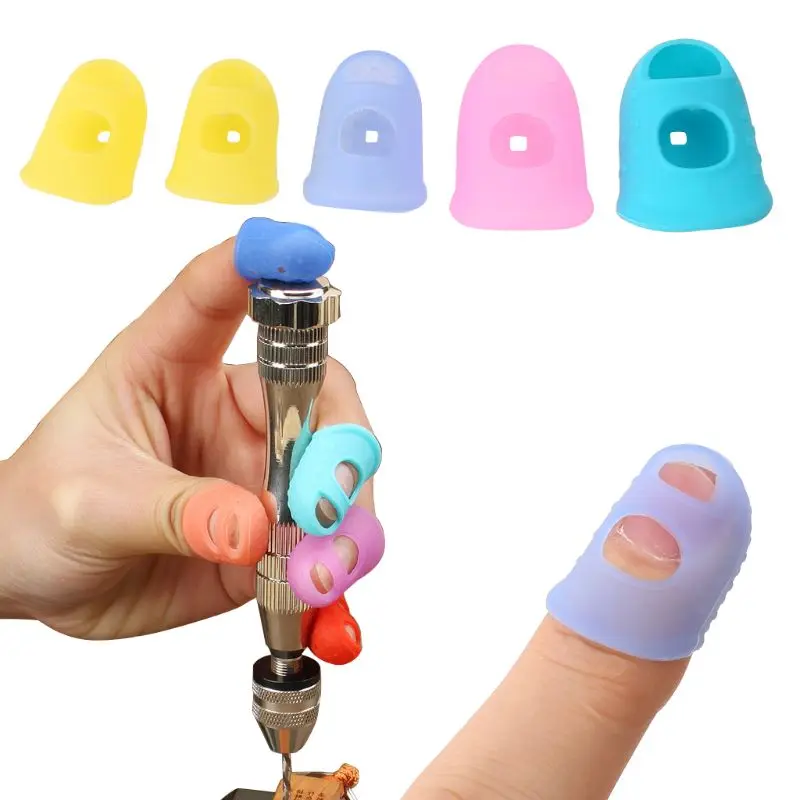 1Pc Finger Insulation Silicone Sleeve Case Cover Anti-Slip Fingertip Thermal Protection for 3D Printing Pen 5 Size Random Color
1Pc Finger Insulation Silicone Sleeve Case Cover Anti-Slip Fingertip Thermal Protection for 3D Printing Pen 5 Size Random Color