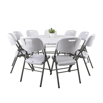 Table type large round table household circular 8-10 person portable rice and chair simple folding table plastic round table
Table type large round table household circular 8-10 person portable rice and chair simple folding table plastic round table