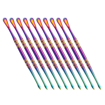 10x Wax Carving Tools Carving Tools Stainless Steel Tool Spoon 4.75 Inches (Rainbow)
10x Wax Carving Tools Carving Tools Stainless Steel Tool Spoon 4.75 Inches (Rainbow)