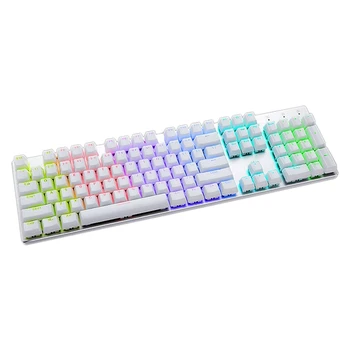Keyboard Cap 104-Key Mechanical Keyboard Crystal Keycap Set Light Transmissive for Cross-Axis Keyboard
Keyboard Cap 104-Key Mechanical Keyboard Crystal Keycap Set Light Transmissive for Cross-Axis Keyboard