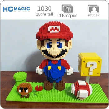 HC 3453 Game Super Mario Goomba Coin Flower Red 3D Model DIY Diamond Mini Building Small Blocks Bricks Toy for Children no Box
HC 3453 Game Super Mario Goomba Coin Flower Red 3D Model DIY Diamond Mini Building Small Blocks Bricks Toy for Children no Box