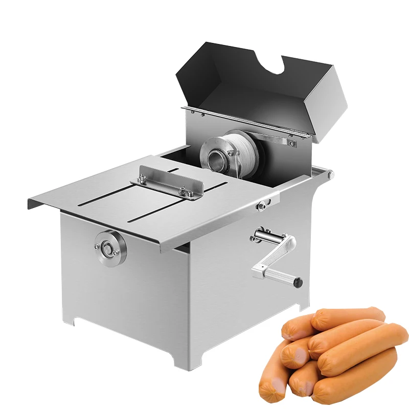 

Commercial Home Sausage Knotting Binding Tying Machine Stainless Steel Manual Sausage Making Machines