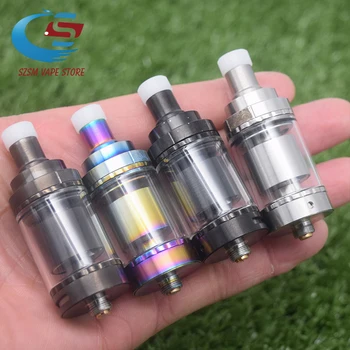 Siren V2 GTA MTL Vape Tank 24mm diameter 2ml/4.5ml capacity E cigarette Tank Atomizer Airflow Options Adjustment vs Phobia V2
Siren V2 GTA MTL Vape Tank 24mm diameter 2ml/4.5ml capacity E cigarette Tank Atomizer Airflow Options Adjustment vs Phobia V2