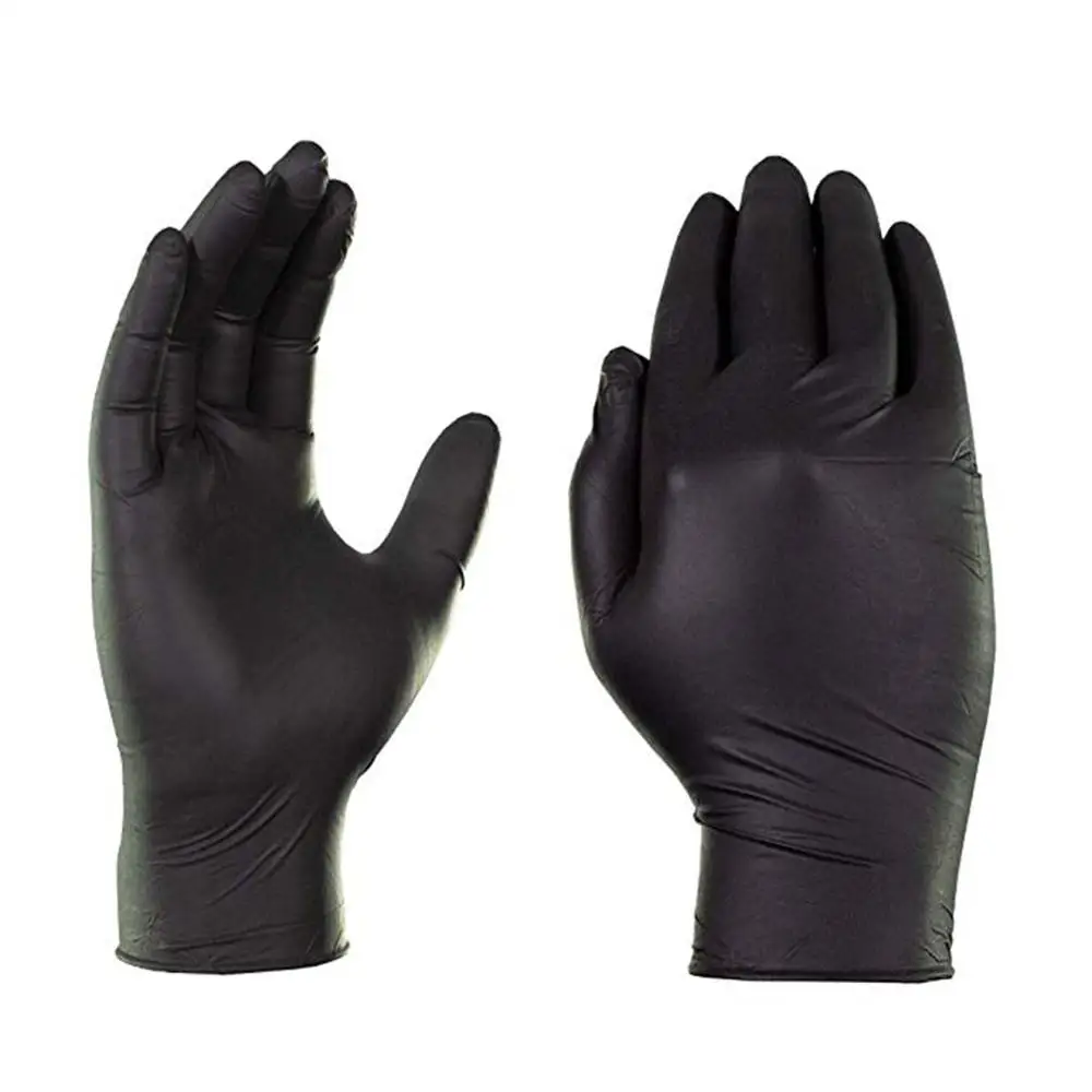 100 pcs Disposable work Gloves Black Anti-Acid And Alkali Anti-Static Protective Tattoo Nitrile Rubber Professional
100 pcs Disposable work Gloves Black Anti-Acid And Alkali Anti-Static Protective Tattoo Nitrile Rubber Professional