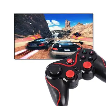 Bluetooth Gamepad for Android Wireless Joystick Gaming Controller Black for Android Smartphone Android Tv Box
Bluetooth Gamepad for Android Wireless Joystick Gaming Controller Black for Android Smartphone Android Tv Box