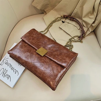 Retro Envelope Chain Women Messenger Crossbody Bags 2020 New Fashion Handbags Ladies Shoulder Bags Casual Totes Female Purses
Retro Envelope Chain Women Messenger Crossbody Bags 2020 New Fashion Handbags Ladies Shoulder Bags Casual Totes Female Purses