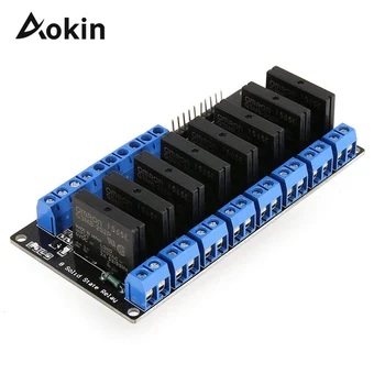 8 channel High Level Fire Plate Solid Status Relay Module SSR Entry 2A 5 DC Exit 240 V AC to Ardui for arduino diy kit
8 channel High Level Fire Plate Solid Status Relay Module SSR Entry 2A 5 DC Exit 240 V AC to Ardui for arduino diy kit