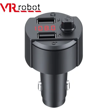 VR robot Bluetooth Car MP3 Audio Player With EQ Mode FM Transmitter Handsfree Car Kit 5V 3.1A Dual USB Car Charger Adapter
VR robot Bluetooth Car MP3 Audio Player With EQ Mode FM Transmitter Handsfree Car Kit 5V 3.1A Dual USB Car Charger Adapter