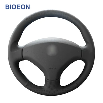 Black PU Artificial Leather Hand Sewing Car Steering Wheel Cover for Peugeot 308 2007 2008 2009 2010 2011-2013 408 2012-2014
Black PU Artificial Leather Hand Sewing Car Steering Wheel Cover for Peugeot 308 2007 2008 2009 2010 2011-2013 408 2012-2014