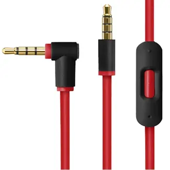 

Replacement Audio Cable Extension Cord Wire For Beats by Dr Dre Solo Studio 2 Pro Detox Wireless Mixr Executive Pill Headphones