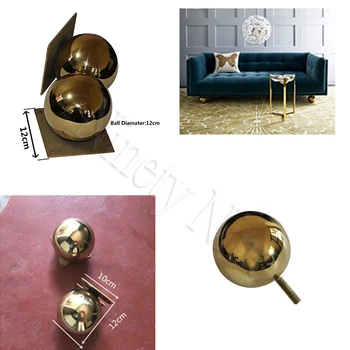 2Pcs/Lot Gold Furniture TV Cabinet Sofa Ball Feet LegGolden ball sofa leg round metal hollow ball hardware feet
2Pcs/Lot Gold Furniture TV Cabinet Sofa Ball Feet LegGolden ball sofa leg round metal hollow ball hardware feet