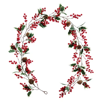 Artificial Plants Vines Red Fruit Artificial Berry Rattan For Christmas Decor Fake Flower Home Party Decor Christmas Flower
Artificial Plants Vines Red Fruit Artificial Berry Rattan For Christmas Decor Fake Flower Home Party Decor Christmas Flower