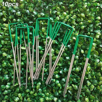 10pcs Fastener Durable Tool Bevelled Ends Anti Rust Artificial Turf Pin Reusable Garden Pegs U Shape Fixed Heat Resistance
10pcs Fastener Durable Tool Bevelled Ends Anti Rust Artificial Turf Pin Reusable Garden Pegs U Shape Fixed Heat Resistance