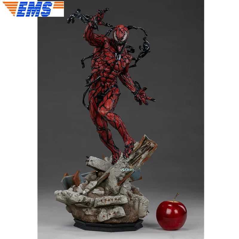 

22" SS 300467 Statue The Amazing Spider-Man Bust Megamind Full-Length Portrait Carnage PF Resin Action Model Toy BOX 56CM Z2261