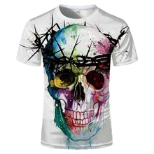 New 3D Men's T-shirt Digital Print Round Neck Short Sleeve Skull Pattern Oversized Loose Street Funny Top Unisex
New 3D Men's T-shirt Digital Print Round Neck Short Sleeve Skull Pattern Oversized Loose Street Funny Top Unisex