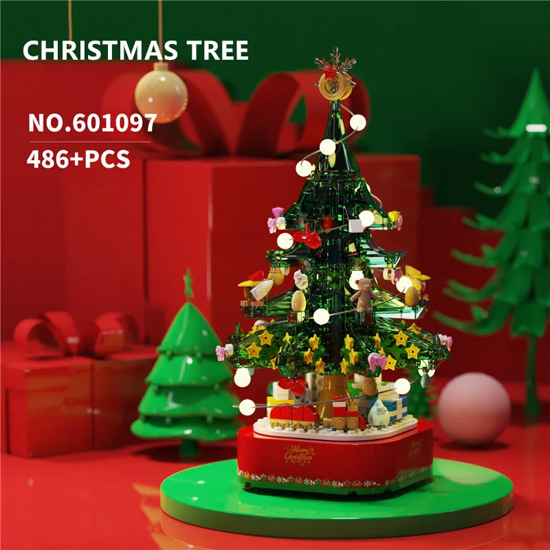 486Pcs Christmas Tree With Music Box Model Friends Building Blocks Sets MOC Educational New Year Gift Kids Toys Christmas Gifts
486Pcs Christmas Tree With Music Box Model Friends Building Blocks Sets MOC Educational New Year Gift Kids Toys Christmas Gifts
