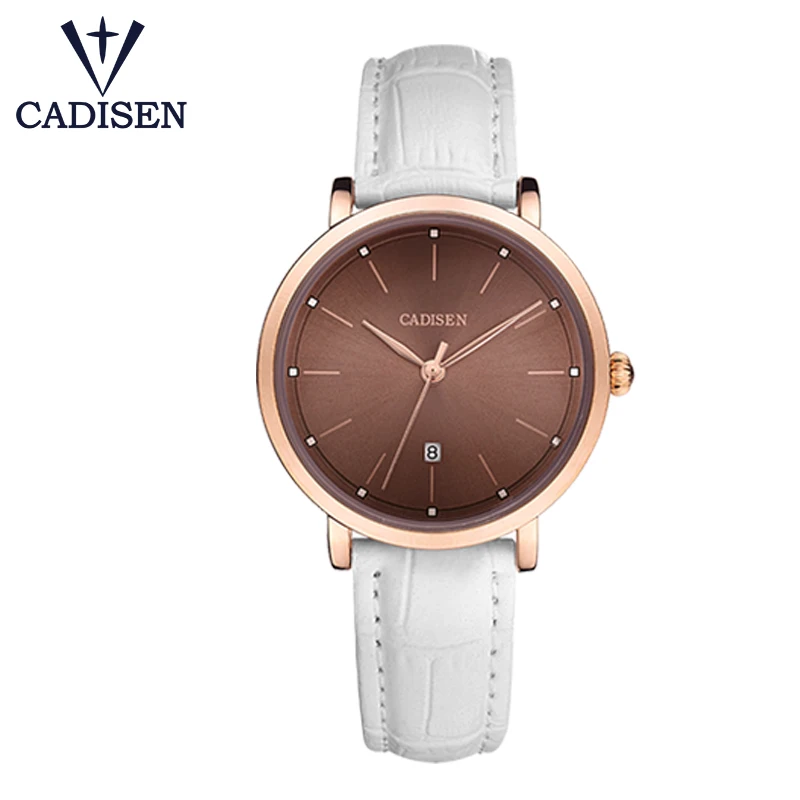 

CADISEN Brand Fashion Women Watches Stainless Steel Bracelet Wristwatches Ladies Dress Clock Casual Quartz Watch Montre Femme