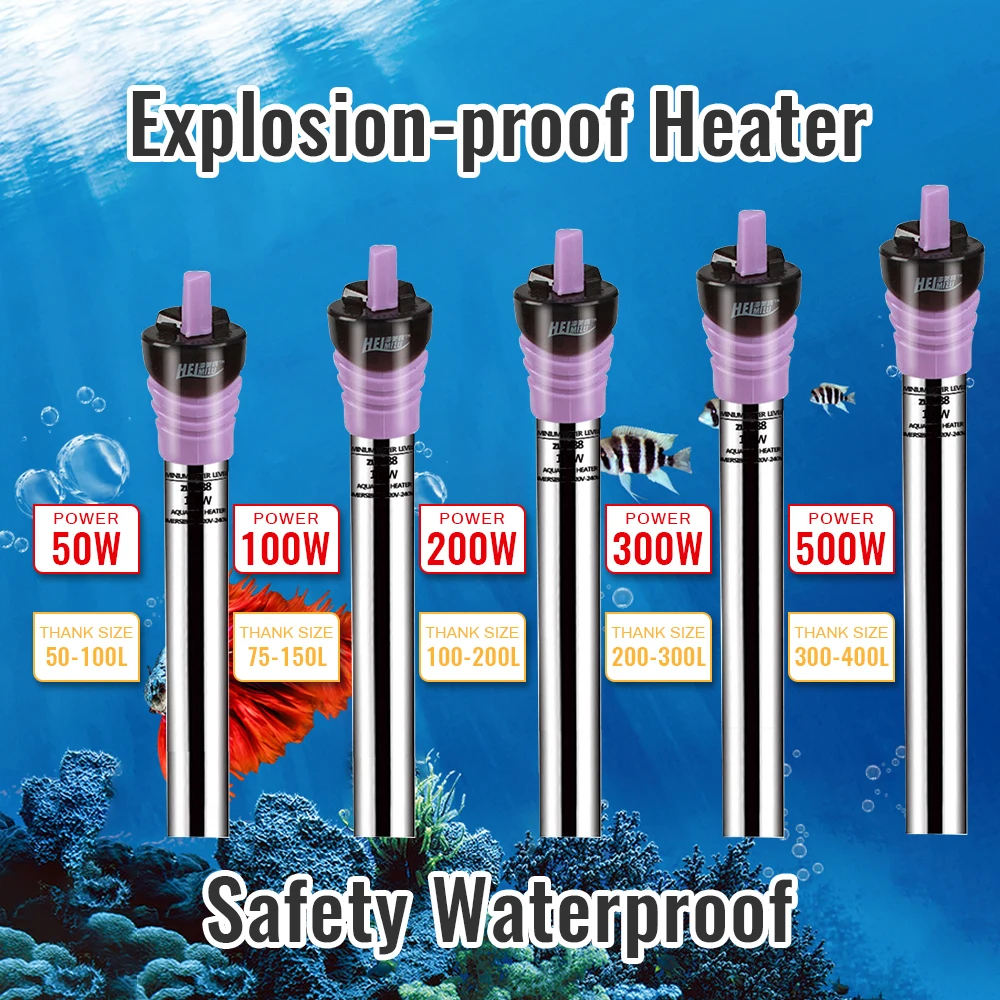 Submersible Aquarium Fish Tank Automatic Constant Temperature Heating Rod Power Saving Heater For Fish Tank Aquarium Accessories
Submersible Aquarium Fish Tank Automatic Constant Temperature Heating Rod Power Saving Heater For Fish Tank Aquarium Accessories