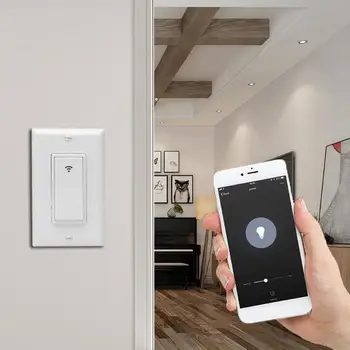 WiFi Wall Smart Button Light Switch Wireless APP Voice Remote WIFI Controlling for Alexa/Google Home Smart Touch Switches
WiFi Wall Smart Button Light Switch Wireless APP Voice Remote WIFI Controlling for Alexa/Google Home Smart Touch Switches
