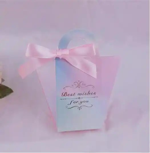 candy bag handbag bow tote wedding dessert bag candy box gift