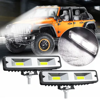2 Pcs Car Truck 12V 2LED Work Light Bar Lamp 48W Spot Light Off-Road Vehicle 6500K LED Work Light For Off-Road 4000LM
2 Pcs Car Truck 12V 2LED Work Light Bar Lamp 48W Spot Light Off-Road Vehicle 6500K LED Work Light For Off-Road 4000LM