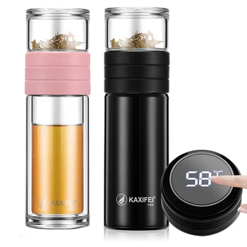 Glass Tea Thermos Vacuum Cup Thermoses Tea Mug Cup Stainless Steel Thermos Temperature Display Thermoscup Tea Thermal Cup Mug
Glass Tea Thermos Vacuum Cup Thermoses Tea Mug Cup Stainless Steel Thermos Temperature Display Thermoscup Tea Thermal Cup Mug