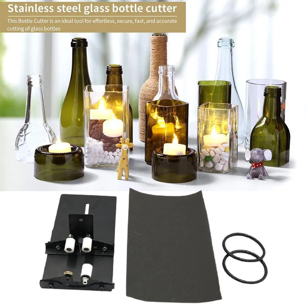 DIY Glass Bottle Cutter Terrarium Tool Kit Recycle Glasses Craft AccessoriesTool Machine Glass Cutting Champagne G9B8
DIY Glass Bottle Cutter Terrarium Tool Kit Recycle Glasses Craft AccessoriesTool Machine Glass Cutting Champagne G9B8
