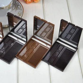 2PCS Fashion Chocolate Compact Pocket Mirror Cosmetic Mirror with Comb Women Makeup Accessories Dark Brown Light Brown
2PCS Fashion Chocolate Compact Pocket Mirror Cosmetic Mirror with Comb Women Makeup Accessories Dark Brown Light Brown