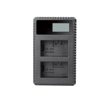 NP-FW50 Rapid Dual Charger for Sony Alpha a7, a7 II, a7R, a7R II, a7S, a7S II, a5000, a5100, a6000, a6300, a6500 Digital Camera
NP-FW50 Rapid Dual Charger for Sony Alpha a7, a7 II, a7R, a7R II, a7S, a7S II, a5000, a5100, a6000, a6300, a6500 Digital Camera